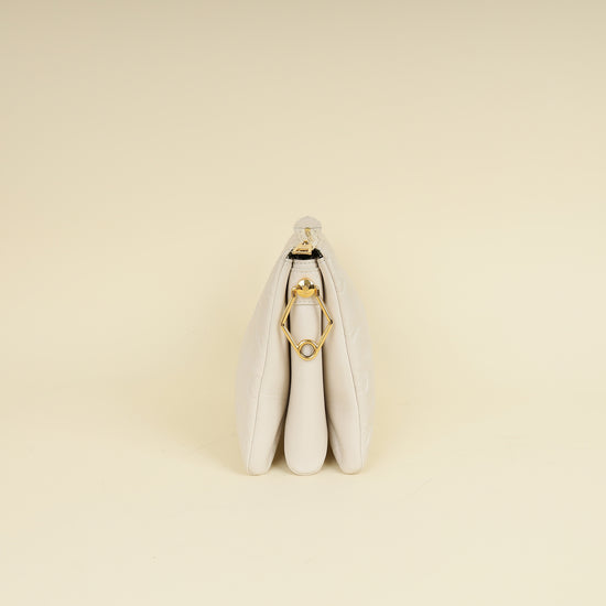 Louis Vuitton Creme Monogram Emperinte Coussin PM Bag-Louis Vuitton-THE CLOSET