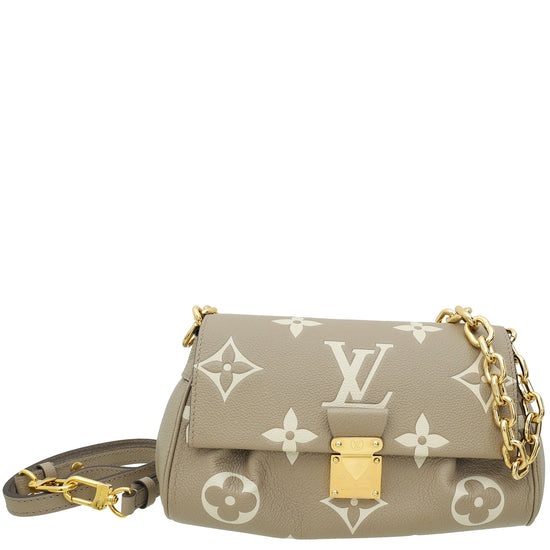 Louis Vuitton Bicolor Monogram Empreinte Embossed Favourite Bag