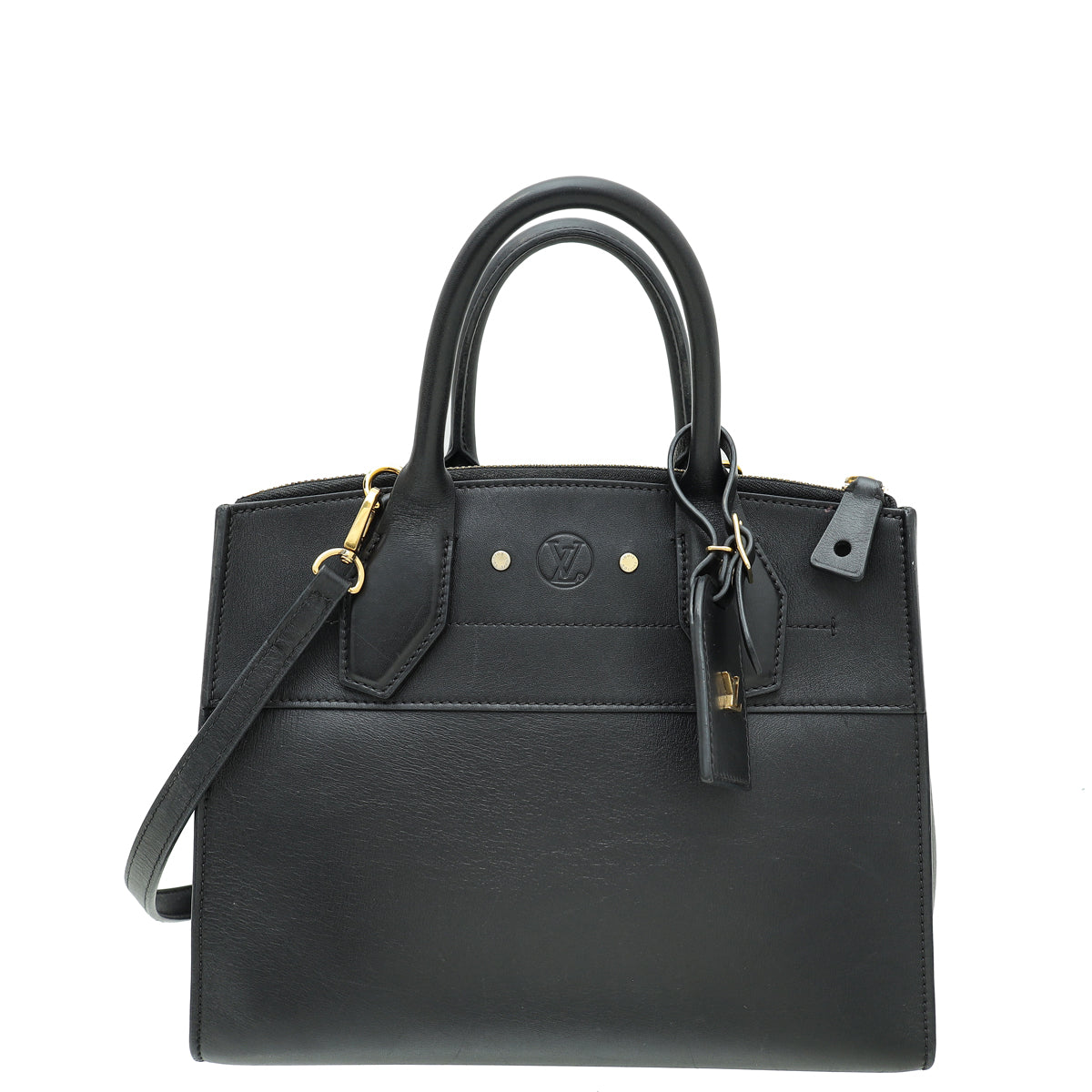Louis Vuitton Black City Steamer PM Bag-Louis Vuitton-THE CLOSET