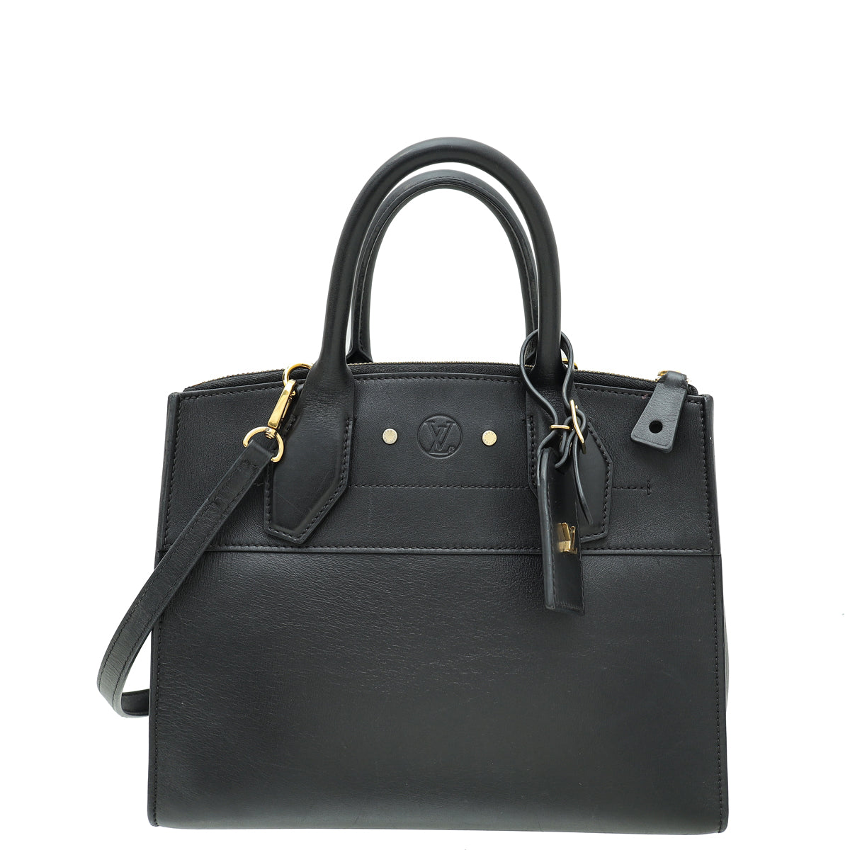 Louis Vuitton Black City Steamer PM Bag – The Closet