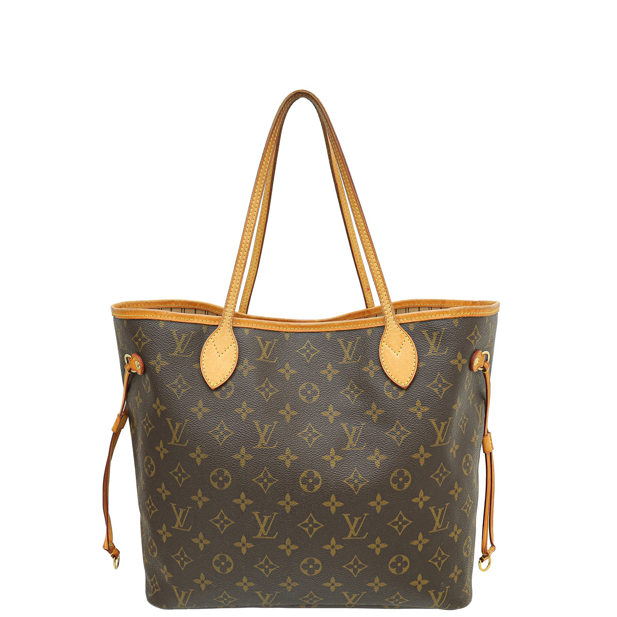 Louis Vuitton Brown Monogram Neverfull MM Bag-Louis Vuitton-THE CLOSET