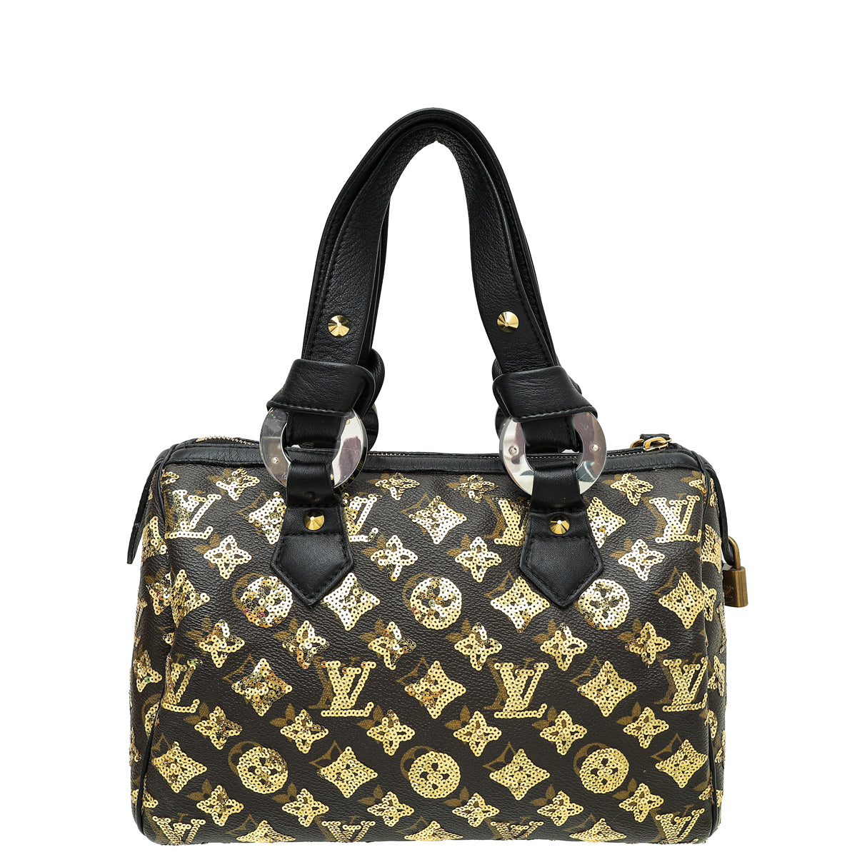 Louis Vuitton Tricolor Ltd.Ed. Monogram Eclipse Speedy 28 Bag-Louis Vuitton-THE CLOSET
