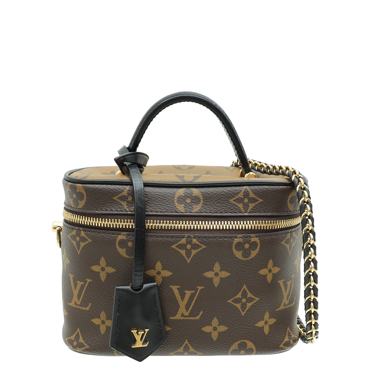 Louis Vuitton Bicolor Monogram/Reverse Vanity PM Case-Louis Vuitton-THE CLOSET