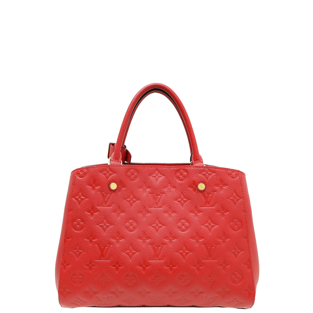 Louis Vuitton Cerise Monogram Empreinte Montaigne MM Bag-Louis Vuitton-THE CLOSET