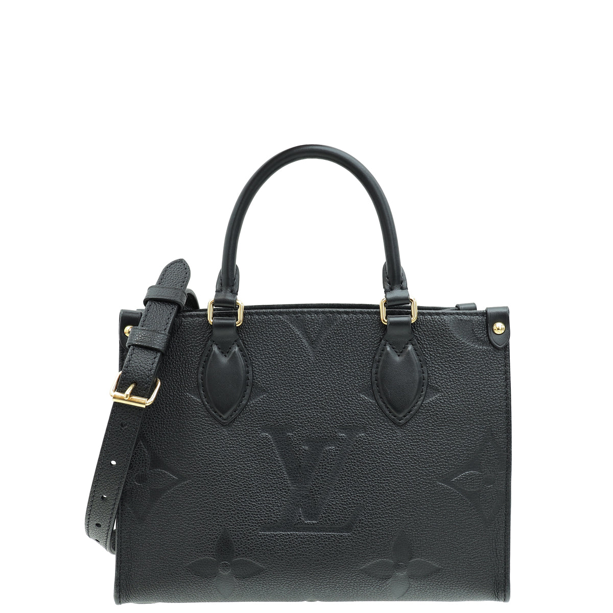 Louis Vuitton Black Empreinte Monogram Giant Onthego PM Bag-Louis Vuitton-THE CLOSET