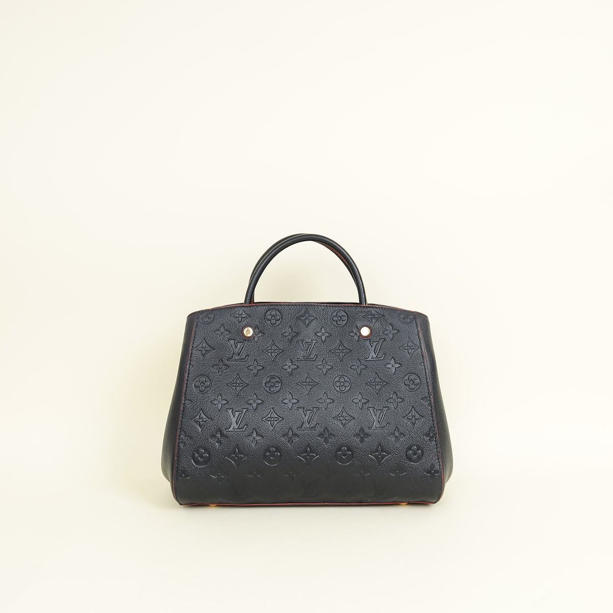 Louis Vuitton Navy Blue Empreinte Montaigne BB Bag