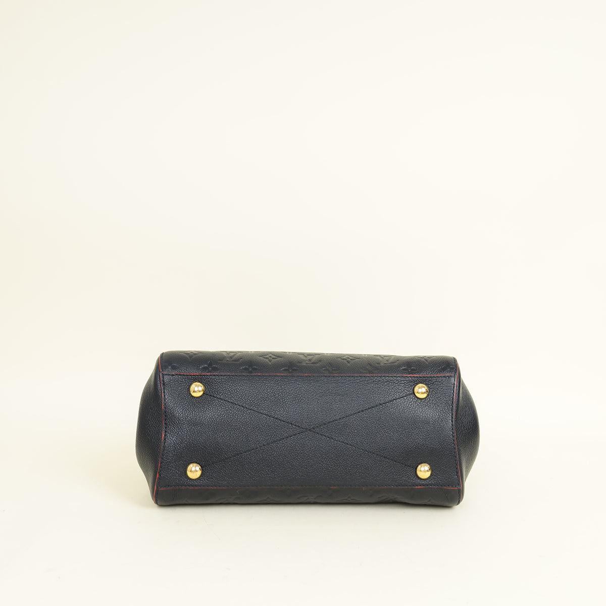 Louis Vuitton Navy Blue Empreinte Montaigne BB Bag