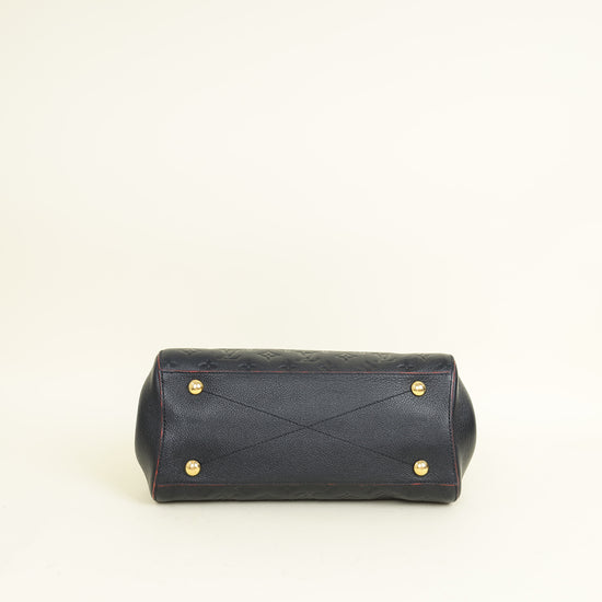 Louis Vuitton Navy Blue Empreinte Montaigne BB Bag