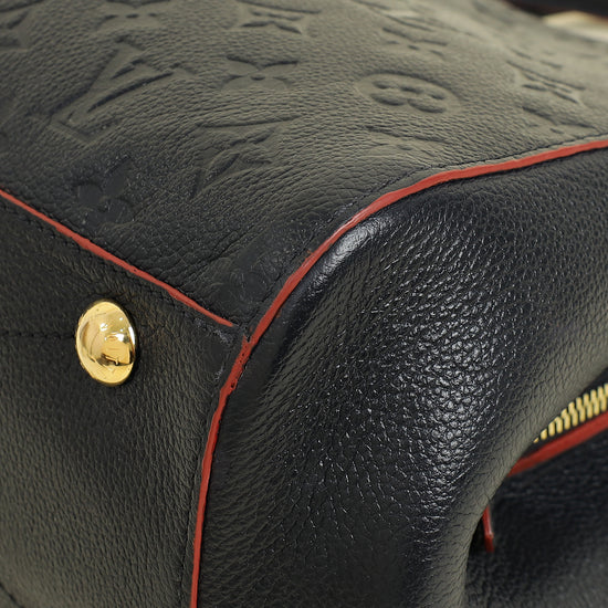 Louis Vuitton Navy Blue Empreinte Montaigne BB Bag