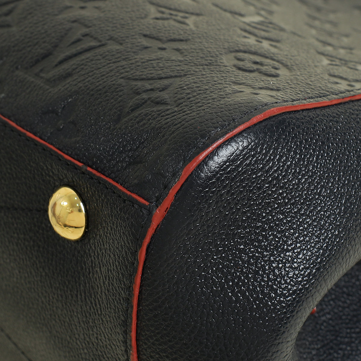 Louis Vuitton Navy Blue Empreinte Montaigne BB Bag