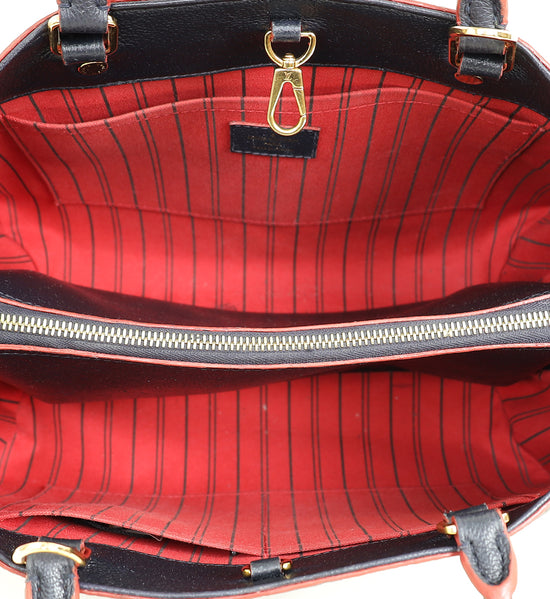 Louis Vuitton Navy Blue Empreinte Montaigne BB Bag