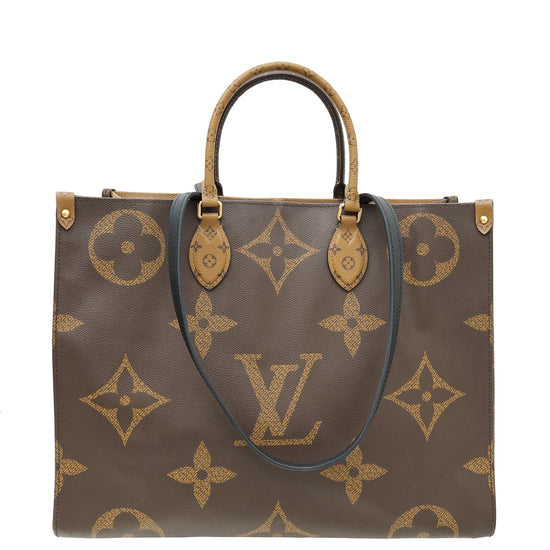 Louis Vuitton Bicolor Monogram Reverse Onthego GM Bag