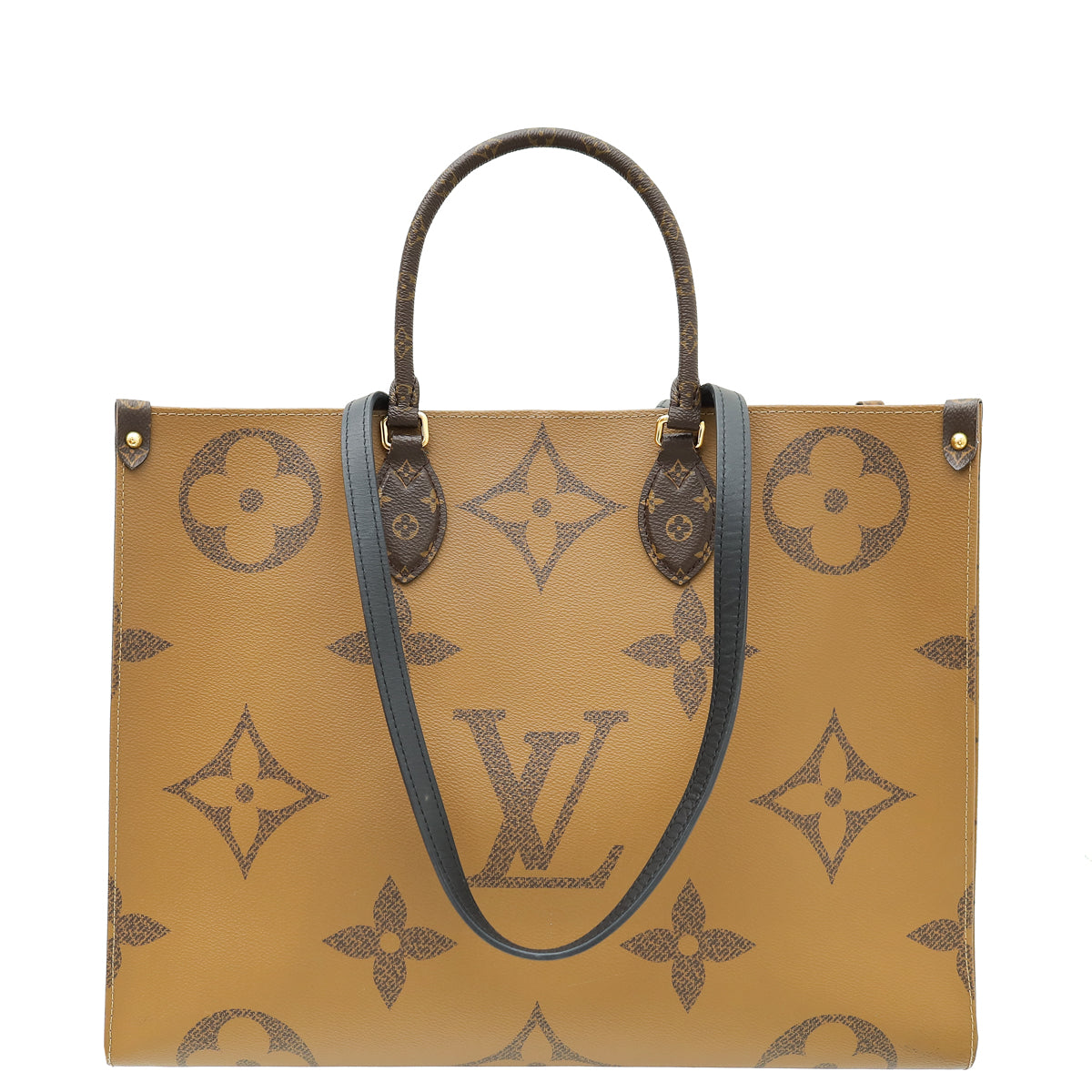 Louis Vuitton Bicolor Monogram Reverse Onthego GM Bag-Louis Vuitton-THE CLOSET