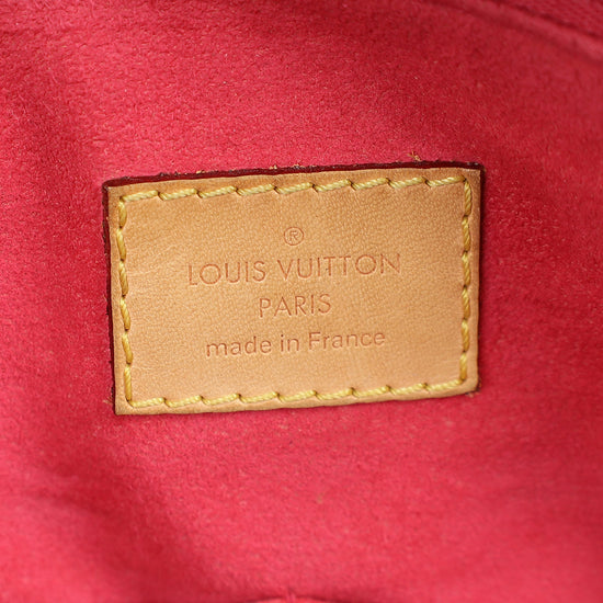 Louis Vuitton Monogram Fuchsia Pallas MM Tote Bag