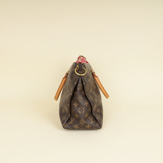 Louis Vuitton Monogram Fuchsia Pallas MM Tote Bag