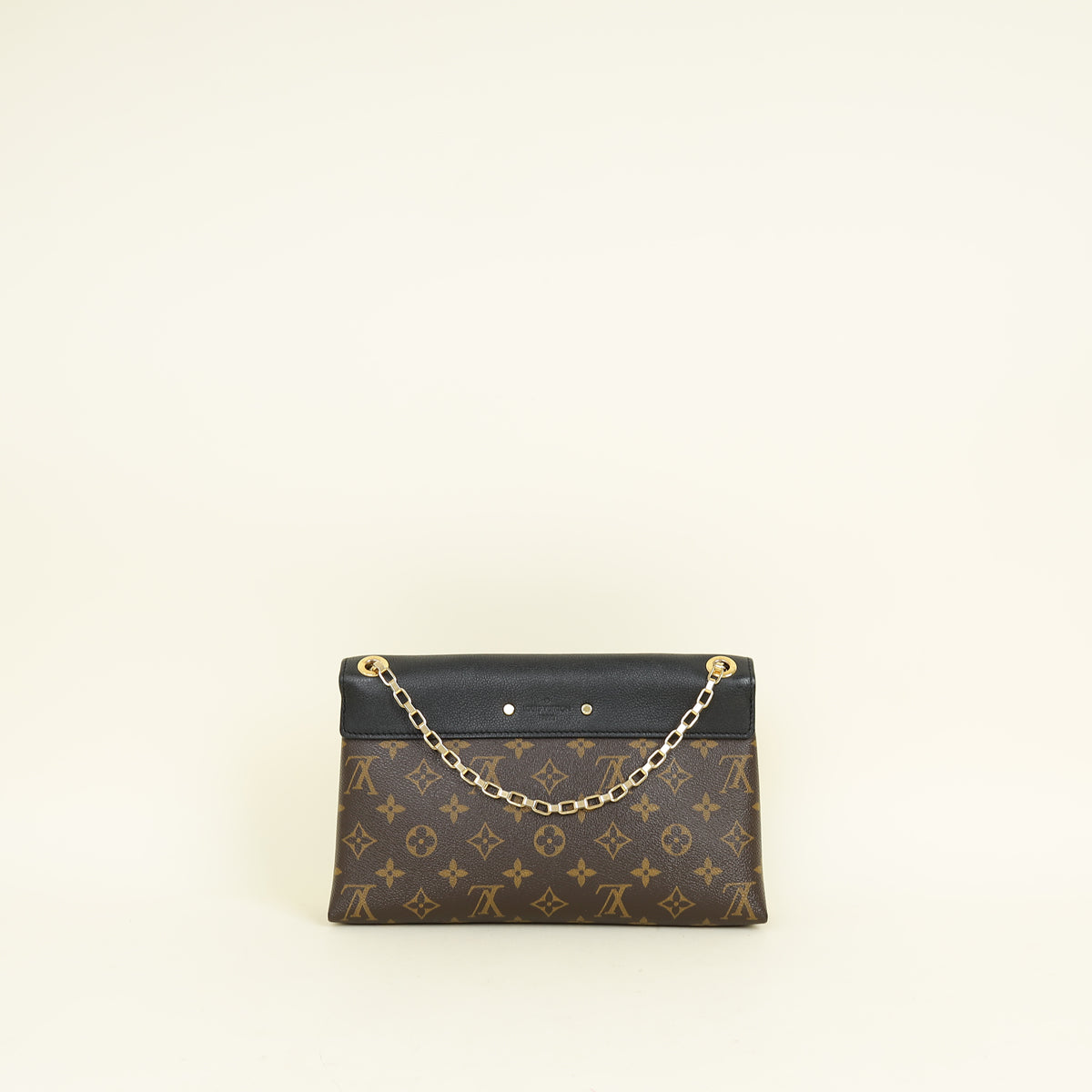 Louis Vuitton Monogram Black Pallas Chain Bag