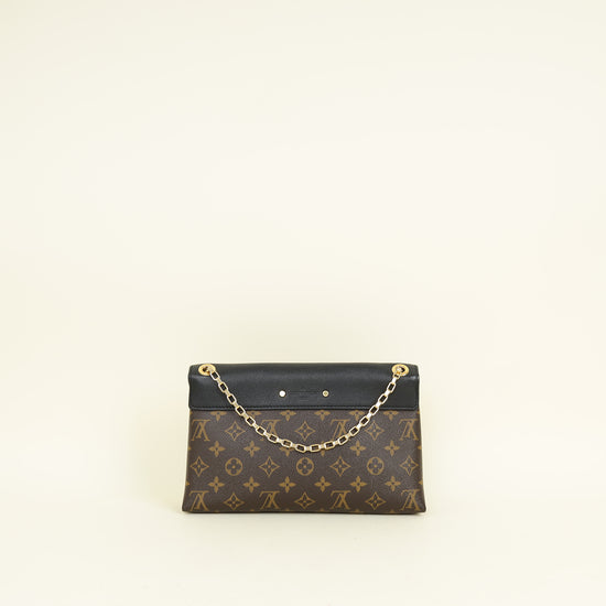 Louis Vuitton Monogram Black Pallas Chain Bag