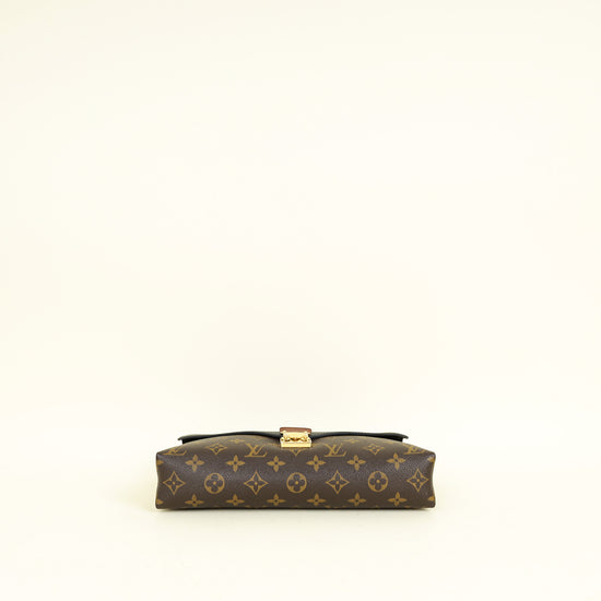 Louis Vuitton Monogram Black Pallas Chain Bag