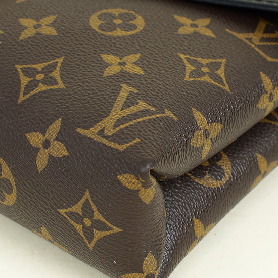 Louis Vuitton Monogram Black Pallas Chain Bag