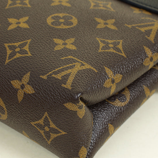 Louis Vuitton Monogram Black Pallas Chain Bag