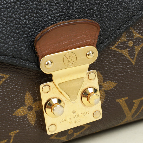 Louis Vuitton Monogram Black Pallas Chain Bag