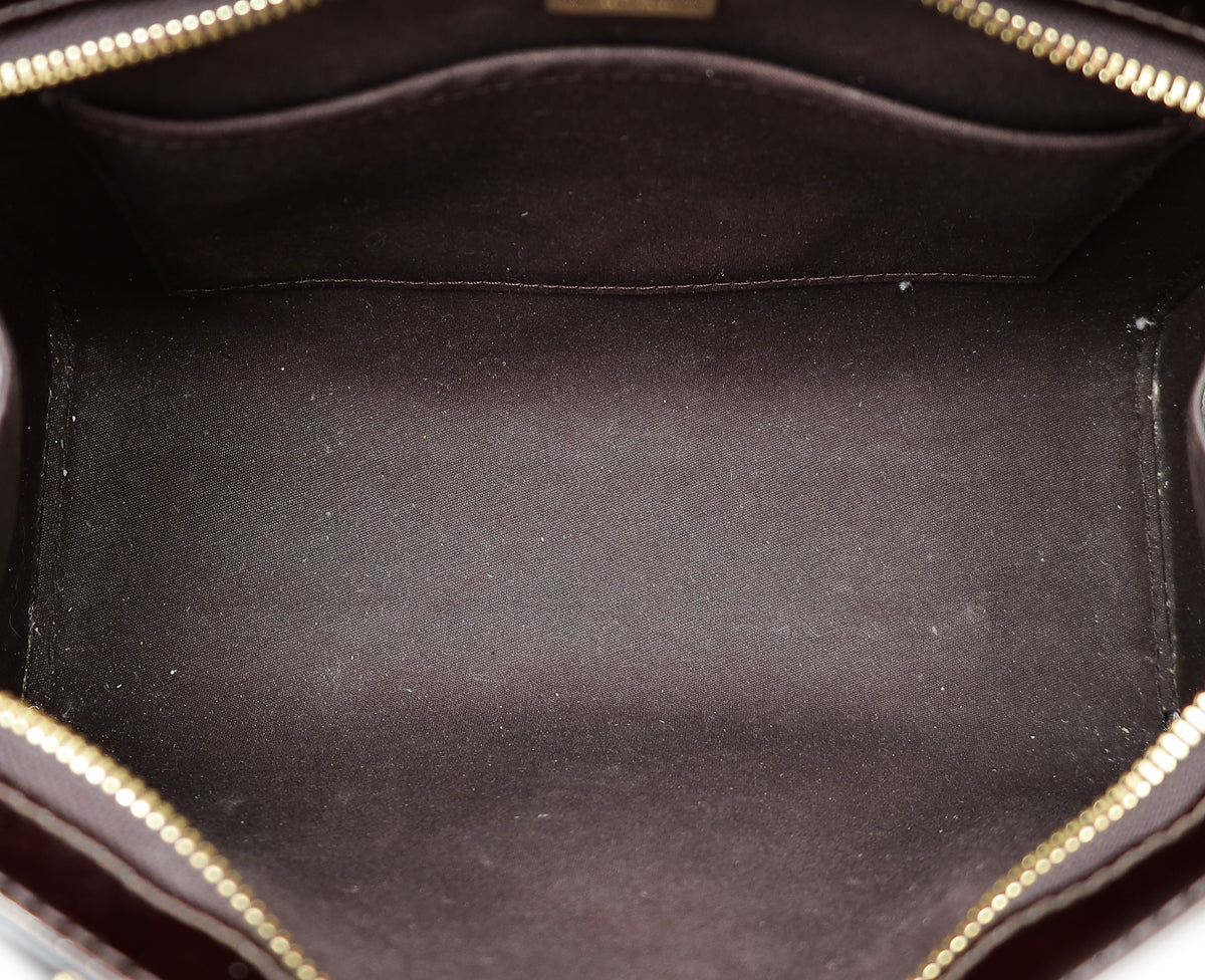 Louis Vuitton Amarante Monogram Vernis Brea NM PM Bag