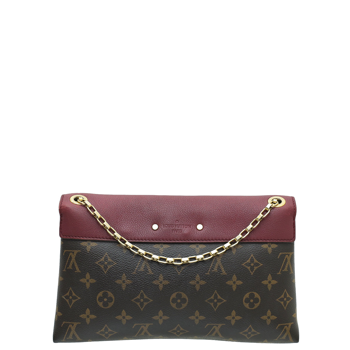 Louis Vuitton Bicolor Monogram Pallas Chain Bag-Louis Vuitton-THE CLOSET