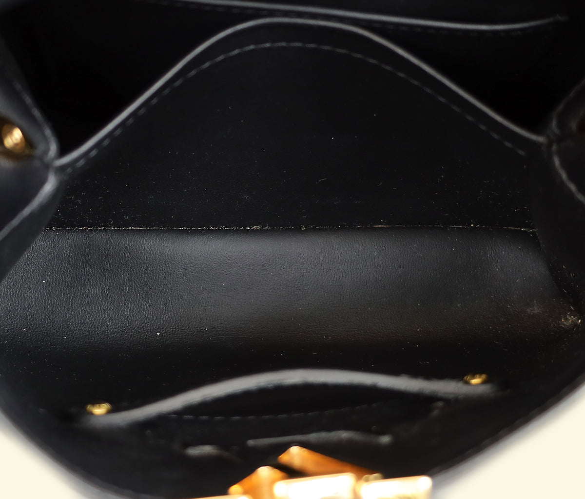 Louis Vuitton Bicolor Satin Beaded Embroidered Cruella Mini Capucines Bag-Louis Vuitton-THE CLOSET