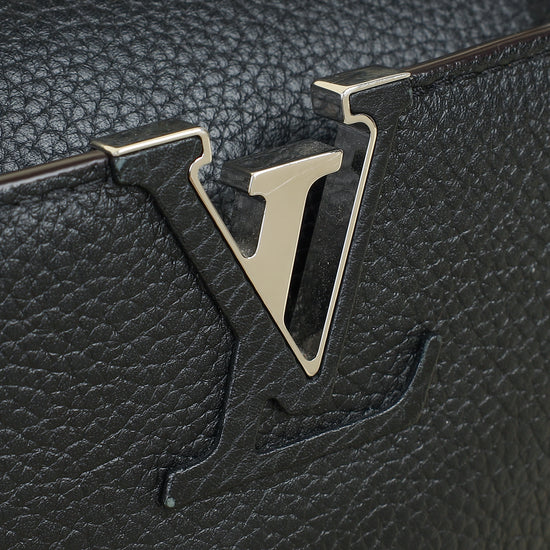 Louis Vuitton Black Capucines BB Python Bag