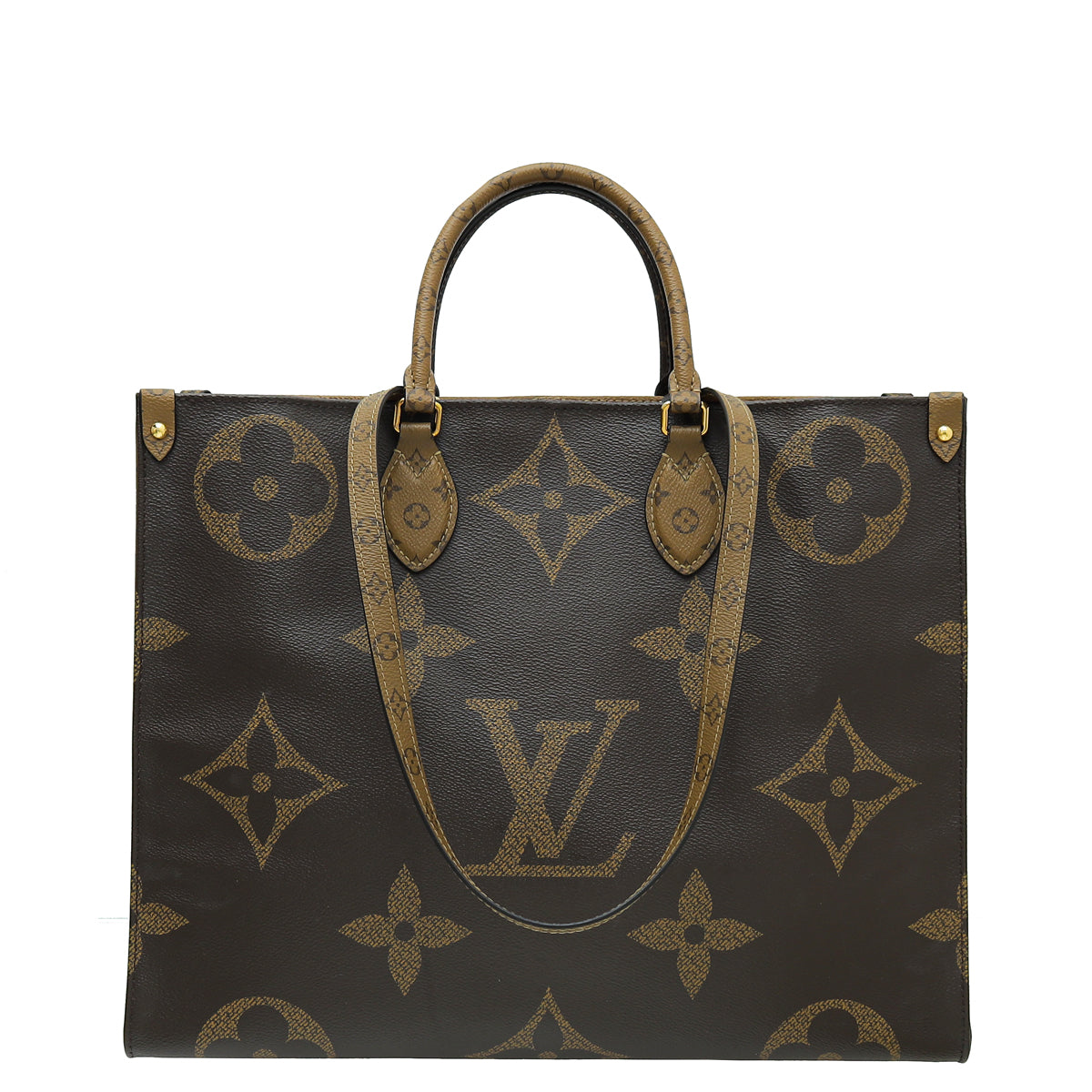 Louis Vuitton Monogram Reverse Onthego GM Bag-Louis Vuitton-THE CLOSET