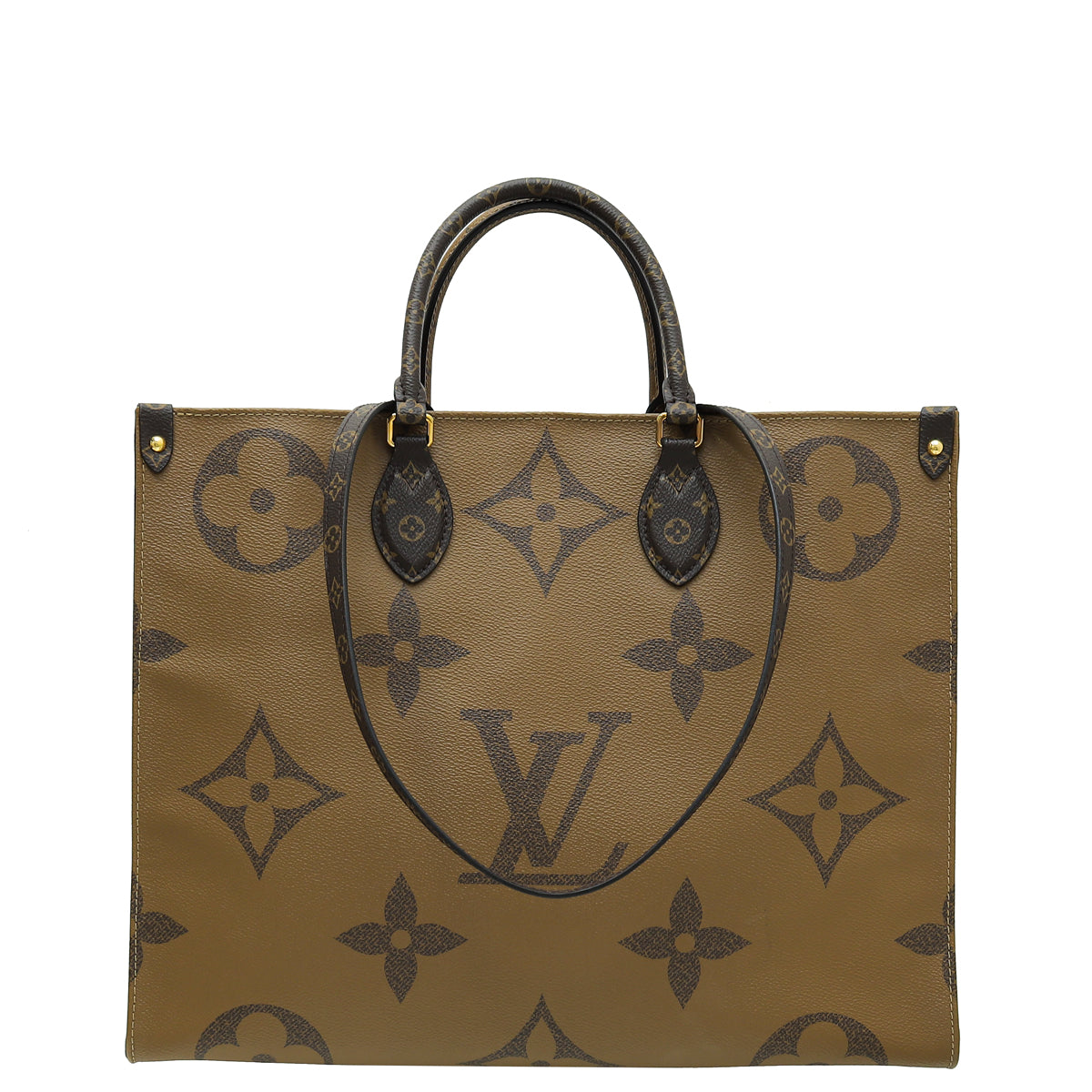 Louis Vuitton Monogram Reverse Onthego GM Bag-Louis Vuitton-THE CLOSET