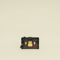 Louis Vuitton Monogram Black Petite Malle Bag