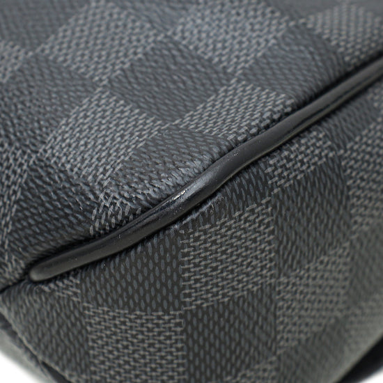 Louis Vuitton Bicolor Graphite District PM Messenger Bag