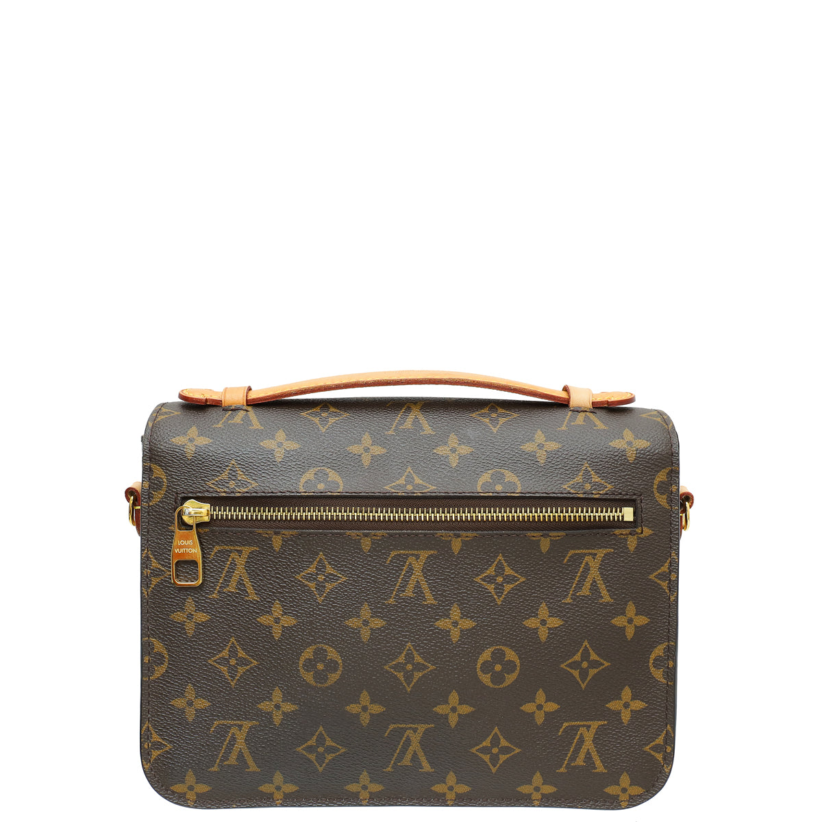 Louis Vuitton Brown Monogram Pochette Metis Bag-Louis Vuitton-THE CLOSET