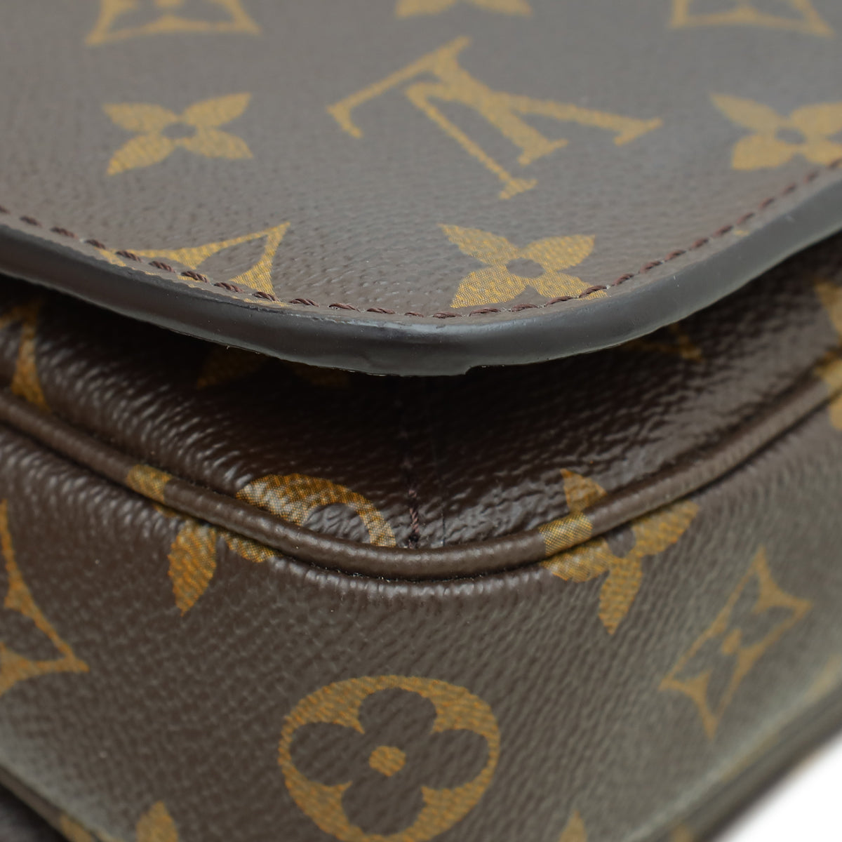 Louis Vuitton Brown Monogram Pochette Metis Bag