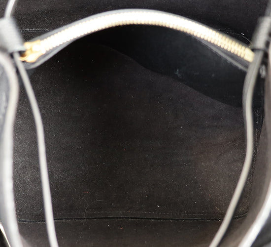 Louis Vuitton Black Monogram Empreinte NéoNoé MM Bag