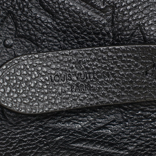 Louis Vuitton Black Monogram Empreinte NéoNoé MM Bag