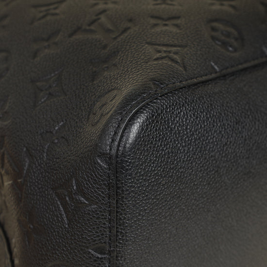 Louis Vuitton Black Monogram Empreinte NéoNoé MM Bag