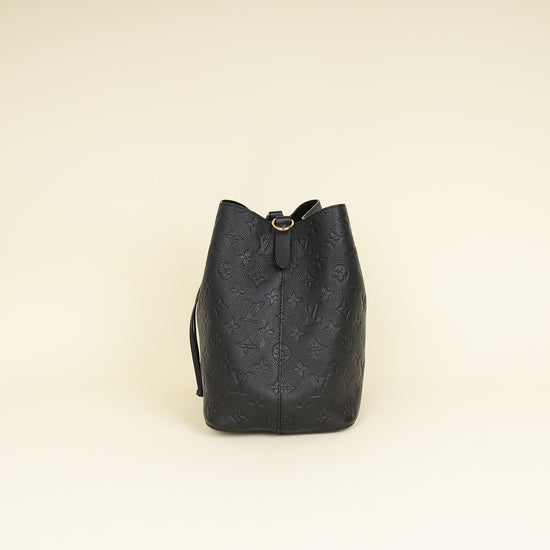 Louis Vuitton Black Monogram Empreinte NéoNoé MM Bag