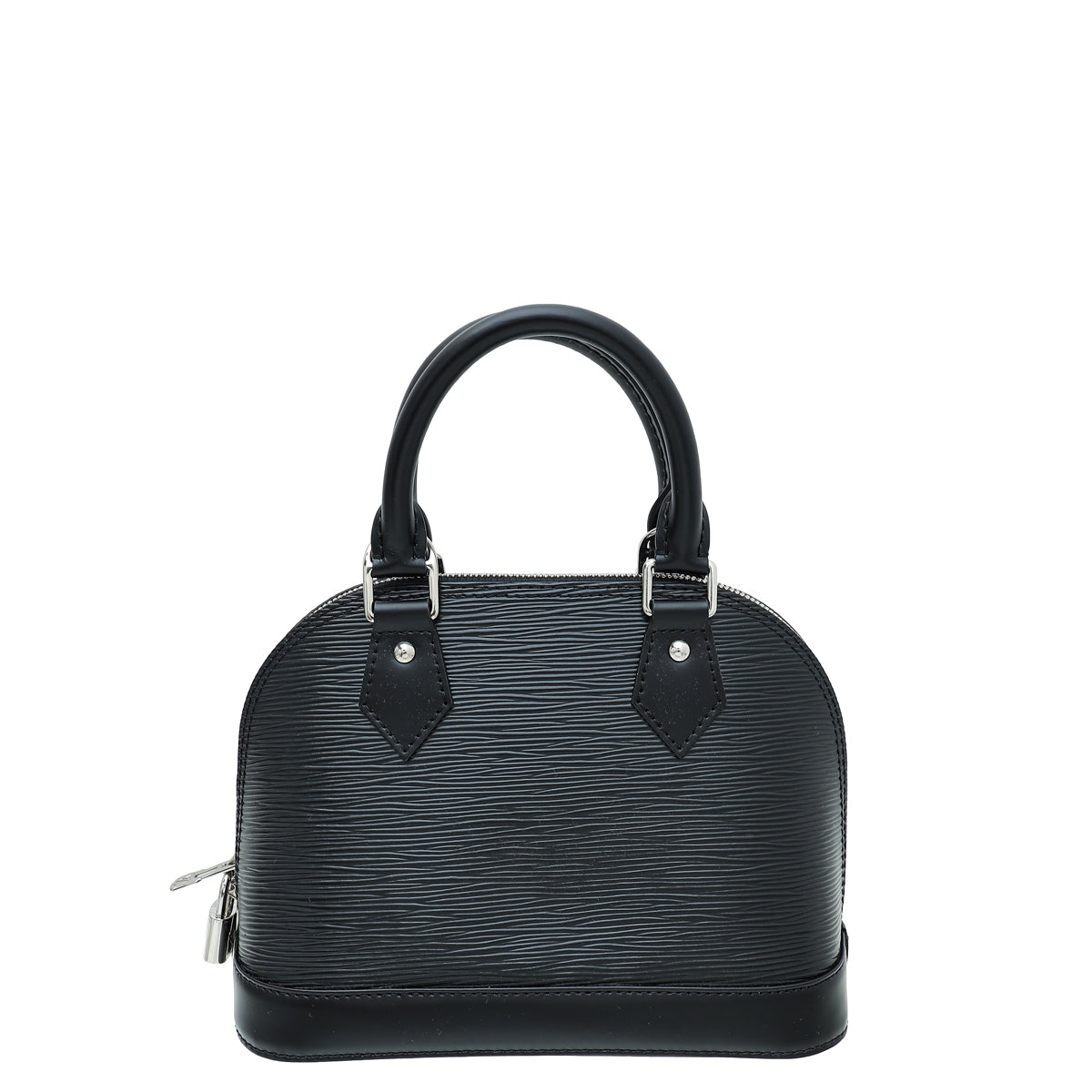 Louis Vuitton Noir Alma BB Bag W /Jacquard Strap-Louis Vuitton-THE CLOSET