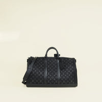 Louis Vuitton Black Monogram Light Up Keepall Bandoulière 50 Bag