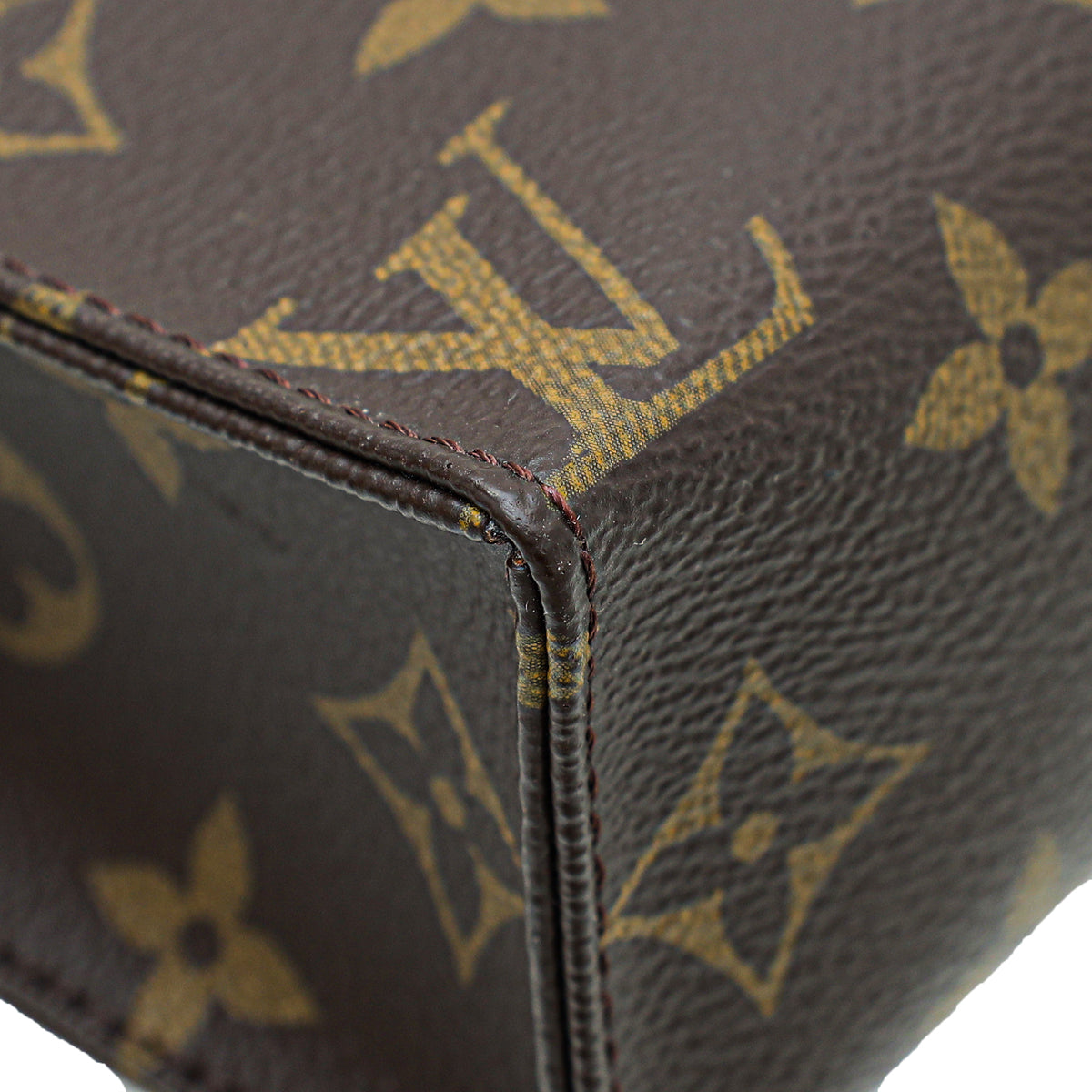 Louis Vuitton Brown Monogram Toiletry Pouch