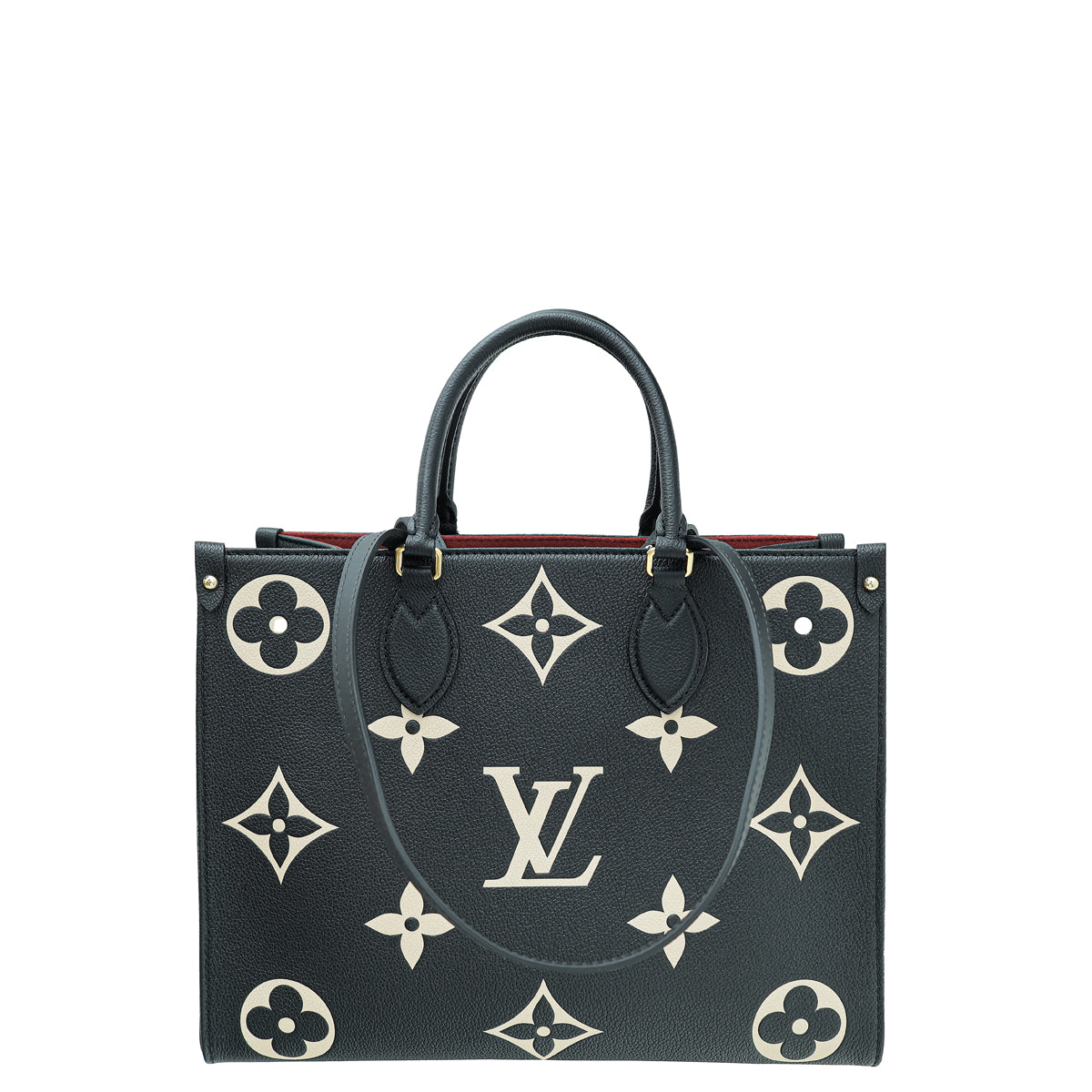 Louis Vuitton Onthego mm Black/Beige Monogram Empreinte
