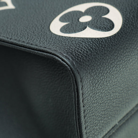 Louis Vuitton Onthego MM Leather Monogram Empreinte Black ref.449007 - Joli  Closet