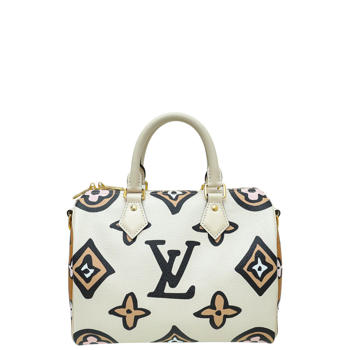 Louis Vuitton Bicolor Giant Wild At Heart Speedy Bandouliere 25 Bag-Louis Vuitton-THE CLOSET