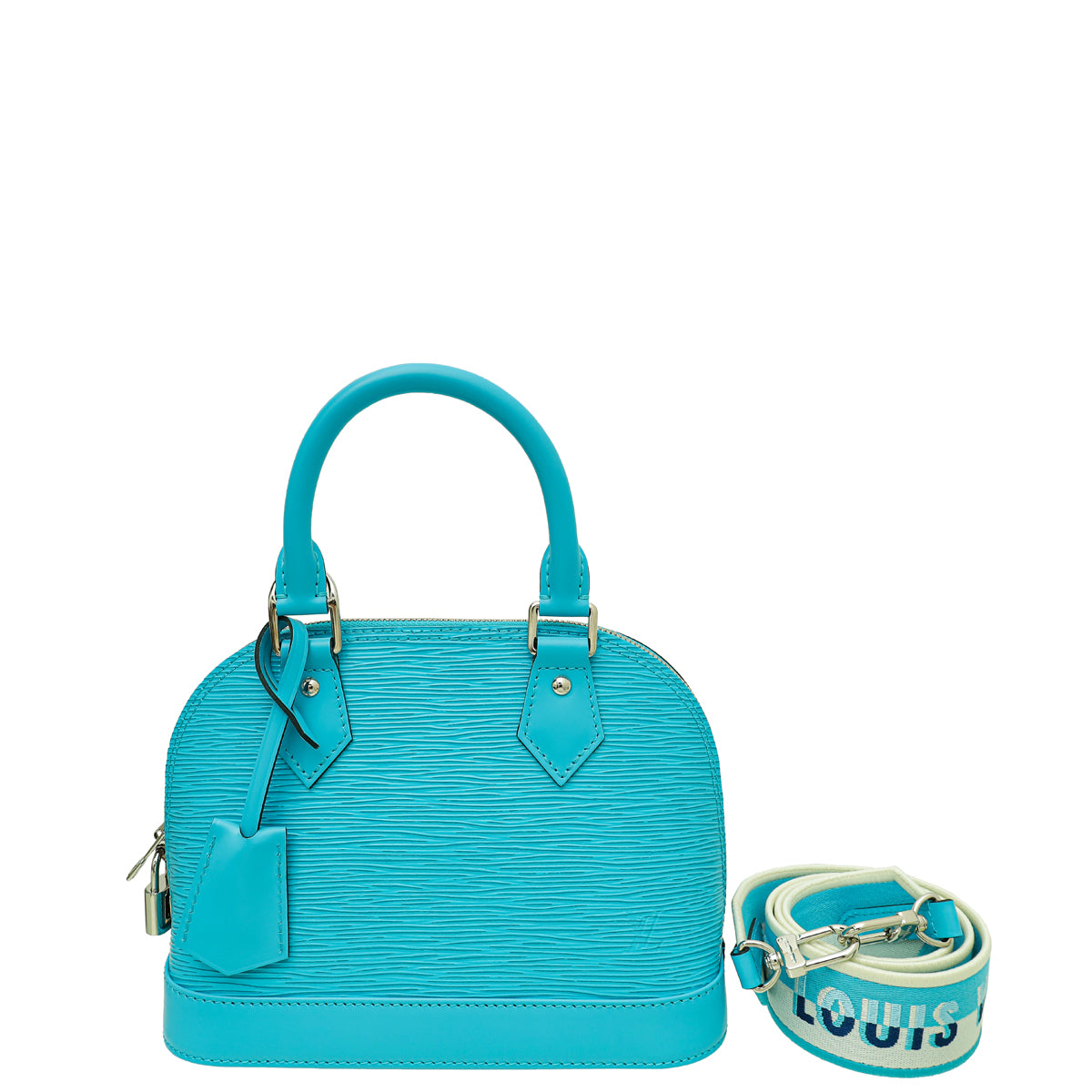 Louis Vuitton Cyan Sporty Alma BB Bag-Louis Vuitton-THE CLOSET