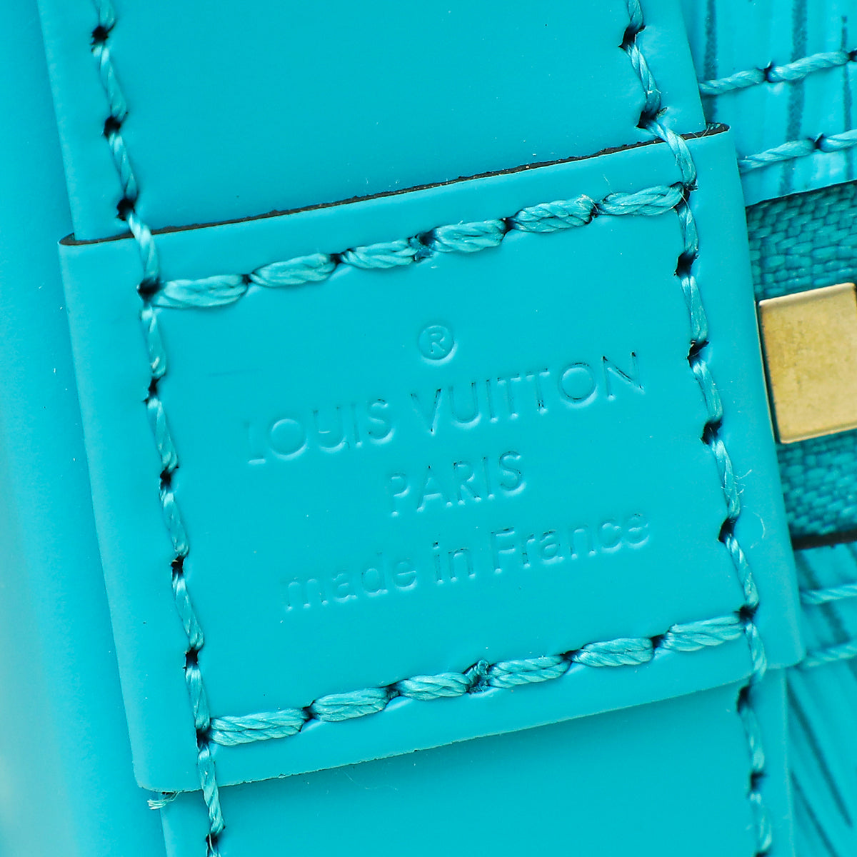 Louis Vuitton Cyan Sporty Alma BB Bag