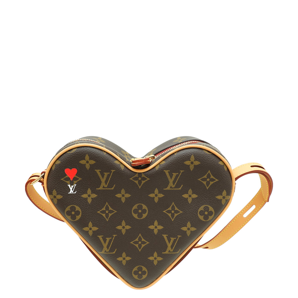 Louis vuitton game on heart online bag