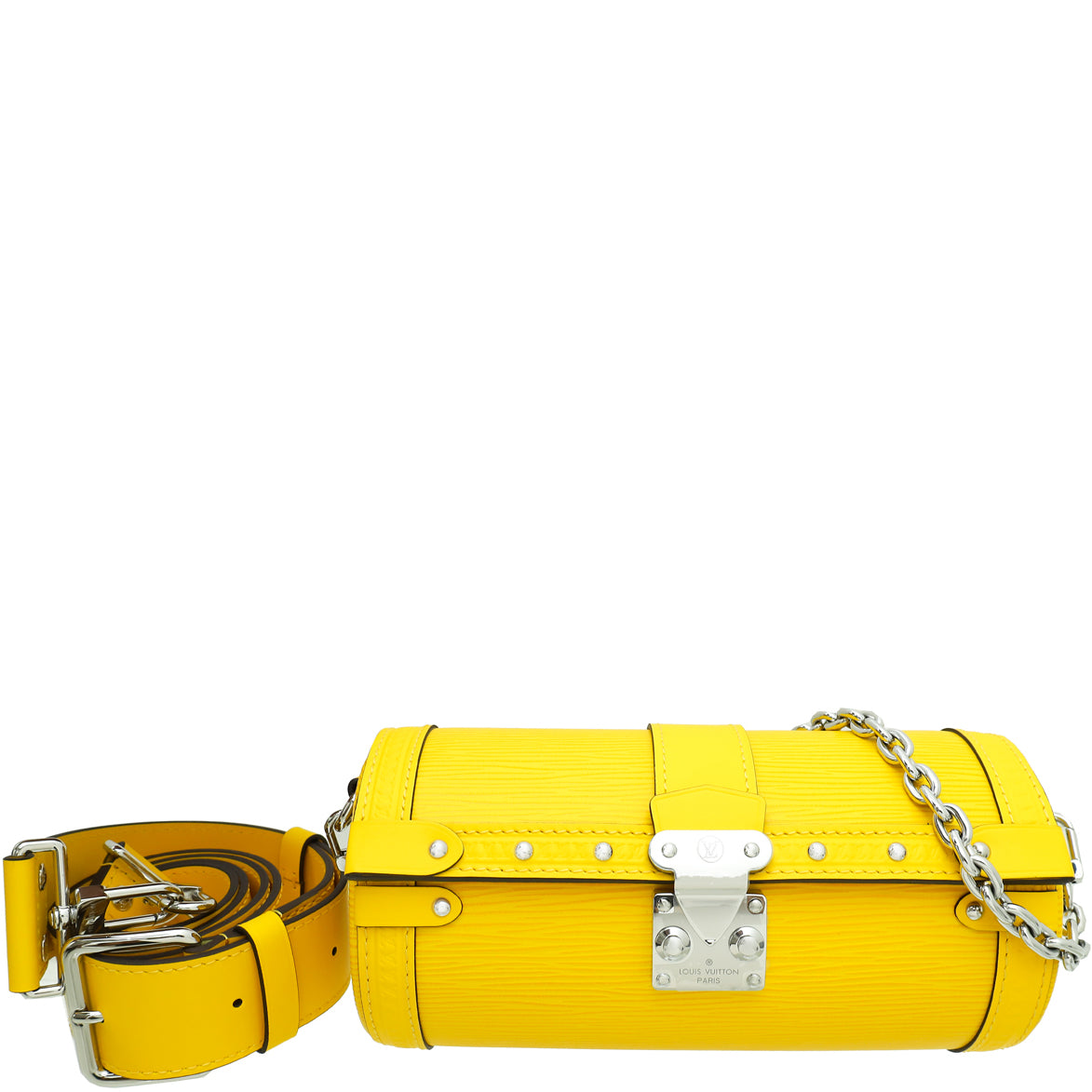 Louis Vuitton Jaune Yellow Papillon Trunk Shoulder Bag-Louis Vuitton-THE CLOSET