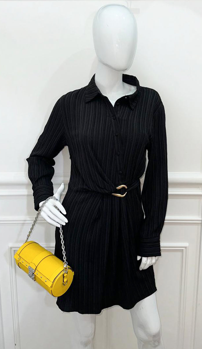 Louis Vuitton Jaune Yellow Papillon Trunk Shoulder Bag